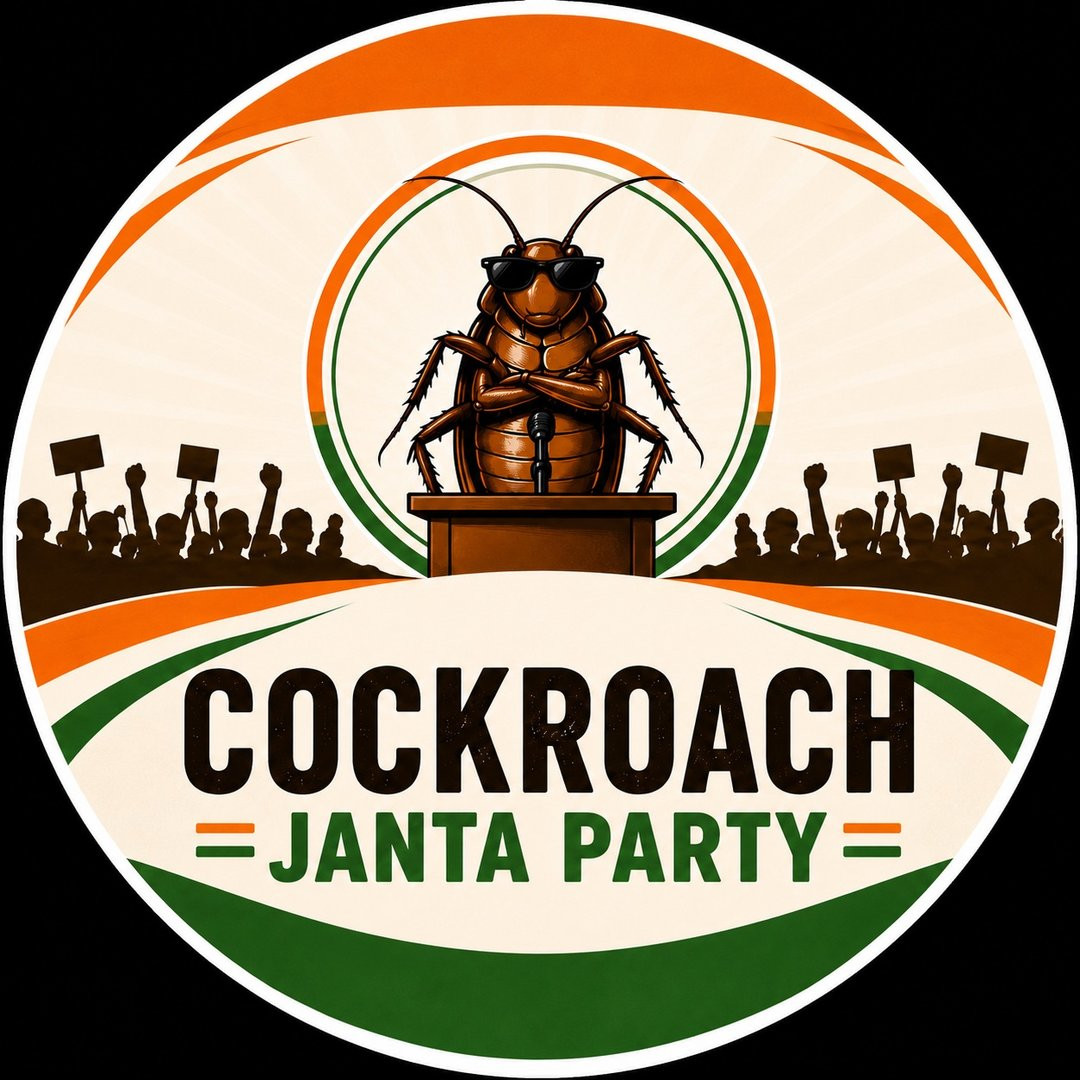 Cockroach Janta Party CJP Official Logo