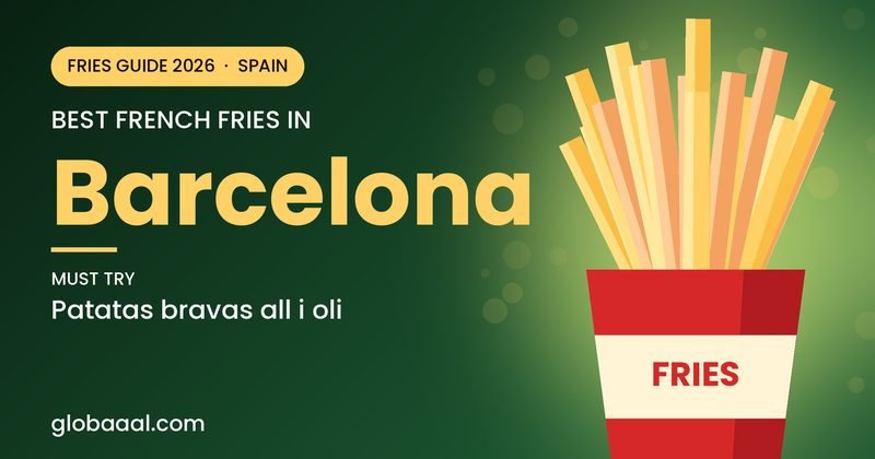 Best french fries in Barcelona, Spain: must-try Patatas bravas all i oli