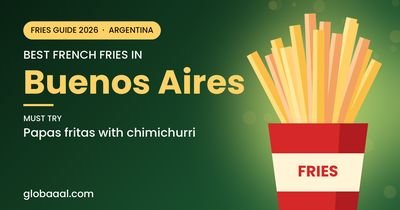 Best french fries in Buenos Aires, Argentina