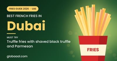 Best french fries in Dubai, UAE