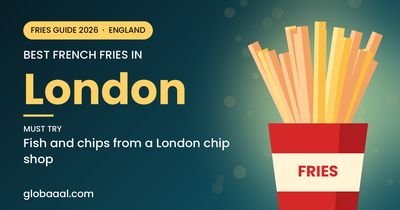 Best french fries in London, England