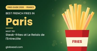 Best french fries in Paris, France