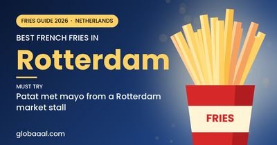 Best french fries in Rotterdam, Netherlands