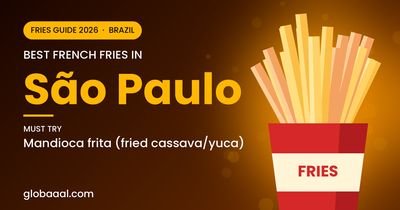 Best french fries in São Paulo, Brazil