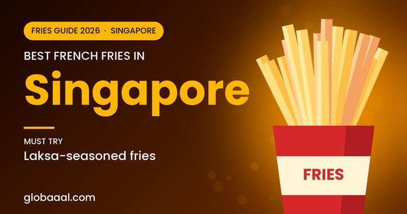 Best french fries in Singapore, Singapore: must-try Laksa-seasoned fries
