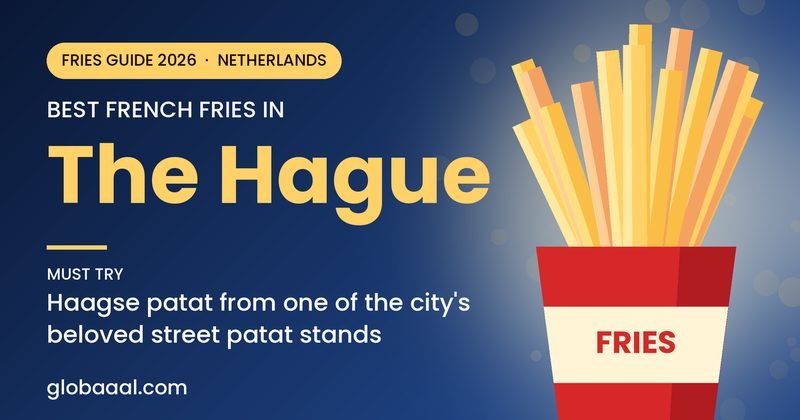 Best french fries in The Hague, Netherlands: must-try Haagse patat from one of the city's beloved street patat stands