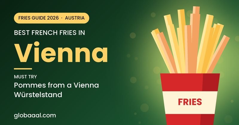 Best french fries in Vienna, Austria: must-try Pommes from a Vienna Würstelstand