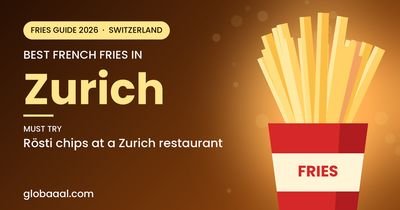 Best french fries in Zurich, Switzerland